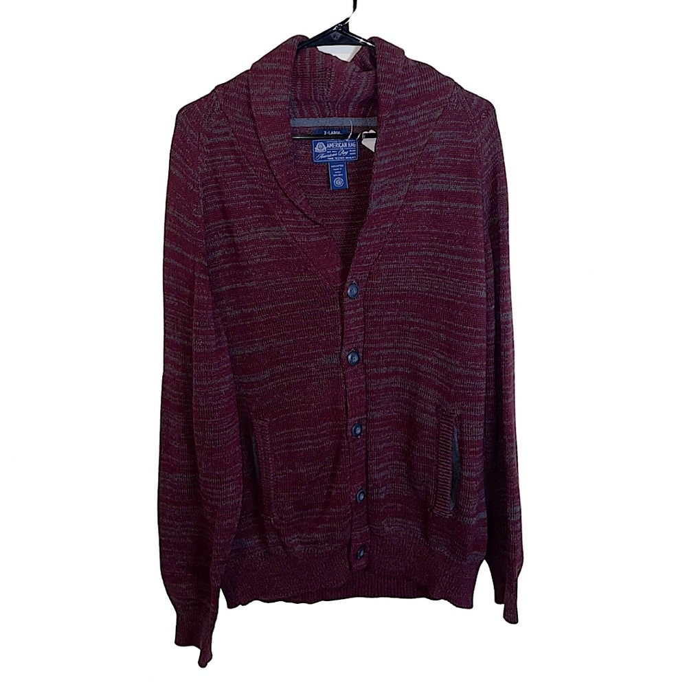 American Rag Men's Shawl Collar Sweater Size XL